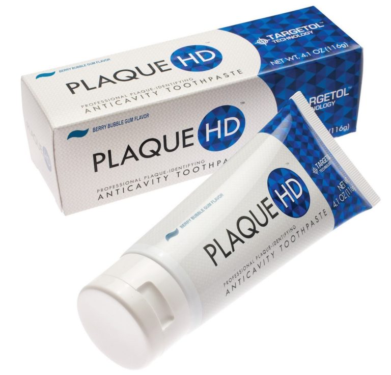 Plaque HD toothpaste helps identify and remove plaqueDr. Jacquie